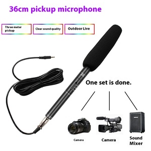 Microfono per interviste cablato portatile con cancellazione <span class=keywords><strong>del</strong></span> rumore per la trasmissione in diretta all'aperto per telefono cellulare con telecamera per Radio <span class=keywords><strong>notizie</strong></span> - Product Image 5