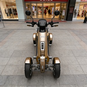 Environmentally/ friendly silent motor 60V/72V electric scooter/ long-distance tricycle - Product Image 1