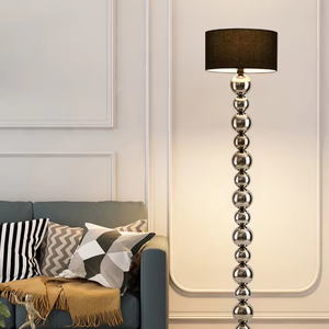 JACKSUN <span class=keywords><strong>Lampadaire</strong></span> de luxe moderne rétro de <span class=keywords><strong>Style</strong></span> français pour salon chambre Protection des yeux lampe de Table verticale avancée - Product Image 2