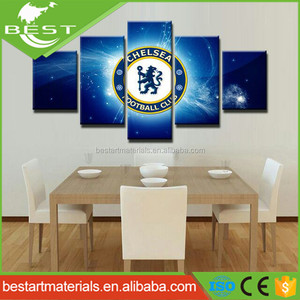 Útil Club de fútbol hogar Decoración lienzo <span class=keywords><strong>3</strong></span> <span class=keywords><strong>piezas</strong></span> de la lona arte de la pared para sala de decoración - Product Image 1