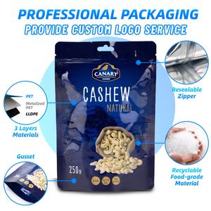 Busta Stand-up in Alluminio ad Alta Barriera con Chiusura a Zip Richiudibile per Alimenti Freschi, Noci e Snack - Product Image 2