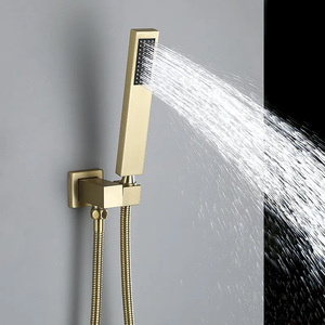 Miscelatore <span class=keywords><strong>doccia</strong></span> di lusso Set bagno Display digitale lunga fila pulsante a temperatura costante a quattro funzioni <span class=keywords><strong>soffione</strong></span> <span class=keywords><strong>doccia</strong></span> - Product Image 5