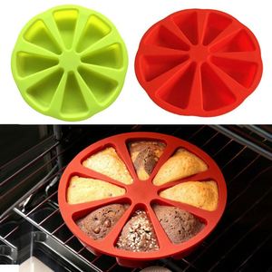 Ecofriendly <b>Flexible</b> Reusable Silicone Triangle Cake Mold Nonstick Foodsafe Durable Bakeware Kitchen Baking Supply Tool - Product Image 3