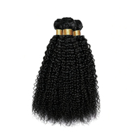 Extensions de cheveux bouclés Jerry en gros, très demandées, installation rapide, mèches de cheveux humains vierges non traités, double trame machine