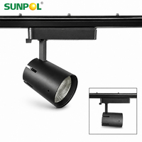 Foco LED COB para Riel 15W 20W 25W 30W Tuya Smart Regulable CRI 90 Multi CCT Antideslumbrante