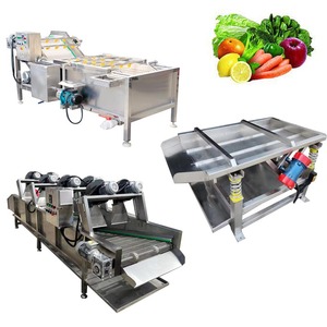 Línea de Producción de Lavado de Frutas y Verduras de Nuevo Diseño, Ahorradora de Energía, Fabricada en China - Product Image 2