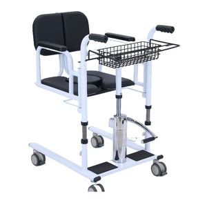 ישיבה-לעמוד הידראולי מתקפל סבלני מתכוונן העברת כיסא מעלית עזרה לקשישים ונכה ציוד בטיחות - Product Image 3