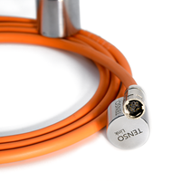 Cable Eléctrico Flexible con Terminal 6FX5002-8QN04-1AB0 1AC0, Cable Codificado de Alimentación Industrial Integrado