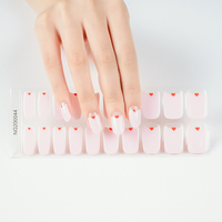 Autocollants pour ongles en gel semi-durcis 2 en 1, séchage rapide, pelables, non toxiques, écologiques