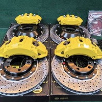 Juego Completo de Caliper de Freno Grande de 6 Pistones 19z Delantero y Trasero con Freno de Mano para Ford Mustang, Focus, Mazda Raptor, Mondeo, Edge, Audi 2017