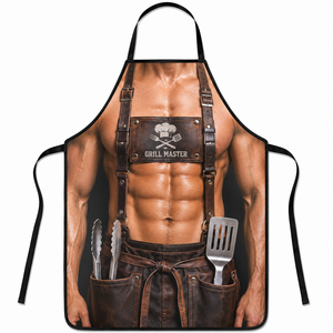 <span class=keywords><strong>Delantal</strong></span> de Cocina con Diseño Divertido y Elegante para Hombres y Mujeres, Ideal para Fiestas y Barbacoas - Product Image 4
