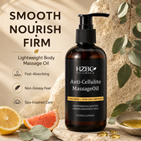Minyak Pijat Rosemary & Mawar 100% Murni Anti Selulit, Mengencangkan Kulit, Melembapkan, dan Menghidrasi, Minyak Esensial untuk Tubuh