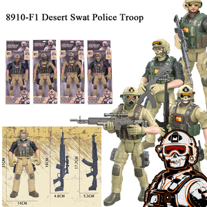 Mini <span class=keywords><strong>Swat</strong></span> Cảnh Sát Hành Động Hình Đồ Chơi Quân Đội Người Lính Con Số Thiết Lập WW2 Gói Vũ Khí Phụ Kiện Bộ Dụng Cụ Trẻ Em Đồ Chơi Bé Trai Chơi Thiết Lập - Product Image 6