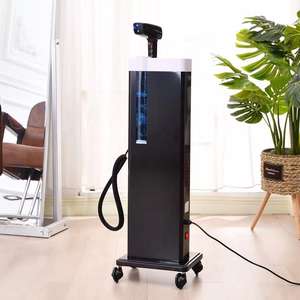 Vaporisateur capillaire professionnel Nano 3-en-1 à anions, machine de teinture de qualité commerciale avec base mobile pour salon de coiffure et barbier - Product Image 5