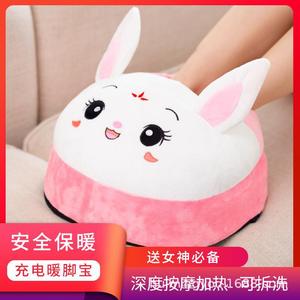 เครื่องอุ่นเท้า แผ่นทำความร้อนไฟฟ้า แบบเสียบปลั๊ก USB สำหรับนวดเท้า เพื่อการนอนหลับที่สบายและอบอุ่น - Product Image 5