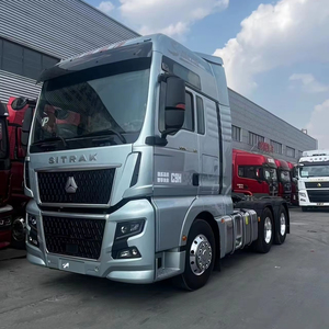 Durável Sitrak C9 Heavy Duty Caminhão Usado em 6X4 Euro 6 com 460HP Novo Usado Cabeça Do Caminhão Trator para o Transporte em Stock - Product Image 1