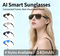 Lunettes Intelligentes CY avec Écouteurs Intégrés, Appel Sans Fil, Mode Mains Libres à un Clic, Cadre en Acier, Traduction Instantanée, Contrôle Tactile IA