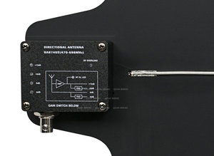 Ua845 UHF ăng ten hoạt động Splitter UHF UHF ua844 Swb Ăng ten phân phối tăng cường tín hiệu khuếch đại cho micro không dây - Product Image 3