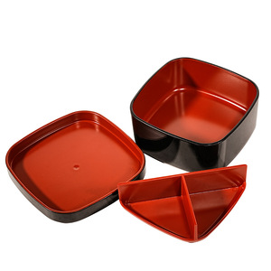 Nous fournissons des boîtes bento en bois peint de style japonais, des boîtes à lunch pour cafétéria, des boîtes à lunch pour sushi, des boîtes à lunch pour anguille, etc. - Product Image 3