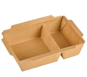 <span class=keywords><strong>2</strong></span>个隔间取出快餐包装纸盒 - Product Image 6