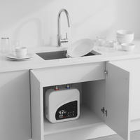 Chauffe-eau électrique portable 15L personnalisable avec contrôle intelligent et induction pour douche