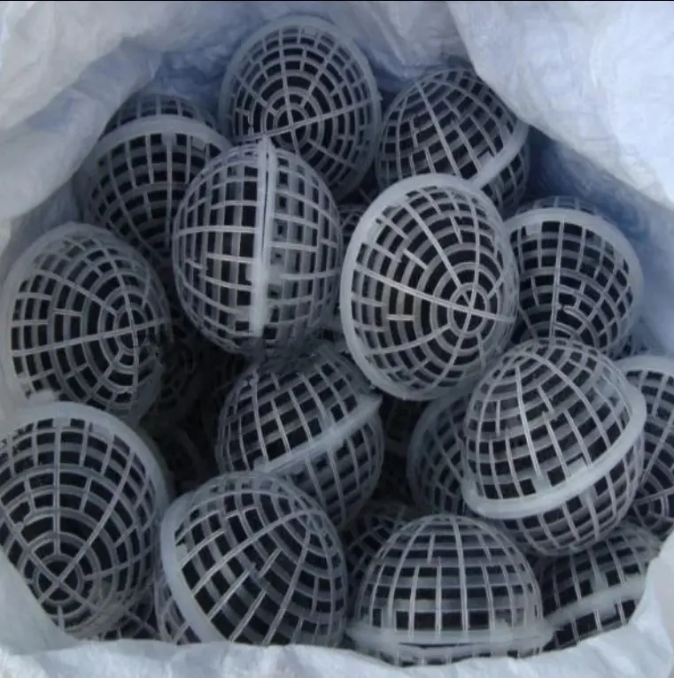 Hochwertige Aquarien Bio kugeln Filter medien Kunststoff Bio bälle Filter medien für Fischteich