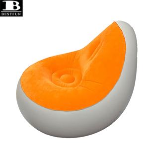 Canapé <span class=keywords><strong>gonflable</strong></span> automatique avec pompe intégrée, fauteuil portable rechargeable pour le camping en plein air, la maison et les voyages - Product Image 4