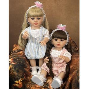 Venta al por mayor <span class=keywords><strong>Bebe</strong></span> Reborn bebé recién nacido 55cm silicona completa cuerpo realista Reborn muñecas para niños de juguete - Product Image 1