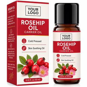 Aceite Multiusos de Rosa Mosqueta Natural para el Cuidado del Cuerpo, Rostro y Cabello, Hidrata, Repara el Cabello Seco y Suaviza la Piel Áspera - Product Image 1