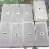 Protector de Pantalla de Vidrio Japonés Asahi 2.5D Ultra Transparente Antirrayaduras con Desbloqueo de Huellas Dactilares HD 9H para Teléfono Móvil