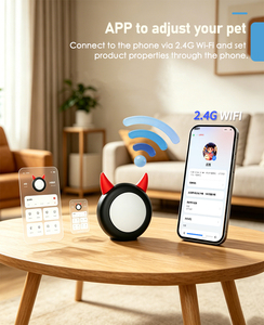 VLGSKY Jouet interactif en forme de souris mignonne en coton PP rembourré, balle à bulles en silicone, robot IA pour enfants de 2 à 4 ans, unisexe - Product Image 6