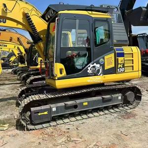 Excavadora Komatsu PC 130 Usada de Japón a Precio de Fábrica, Excavadora Original en Venta a Precio Económico - Product Image 3