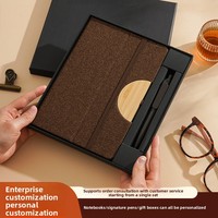 Coffret Cadeau d'Entreprise en Cuir PU Biodégradable Écologique pour la Rentrée Scolaire et le Nouvel An Chinois