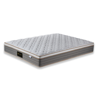 Matelas de lit d'hôtel ODM en promotion, matelas à ressorts compressés, matelas en mousse à mémoire de forme, tailles King et Queen