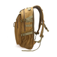Sac à dos tactique léger 25L en polyester imperméable camouflage pour activités de plein air, randonnée et voyage