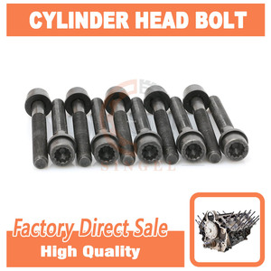สกรูหัวสูบสำหรับ Audi Seat Volkswagen Adp 1093 81000300แบบ050103384 - Product Image 3