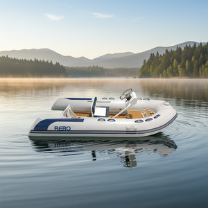 Bote inflable de goma de aluminio de alta velocidad, bote de hipalon/PVC, 11 pies, Rib330 - Product Image 6