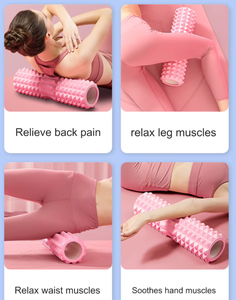 Rodillo de Espuma Eva Hueco con Rejilla para Ejercicio, Accesorios de Fitness al por Mayor, para Yoga, Masaje Muscular y Pilates - Product Image 5