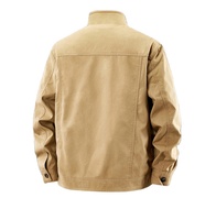 Blouson bomber personnalisé pour homme |   Vêtements d'extérieur décontractés de qualité supérieure pour le printemps et l'automne |   Manteau en coton léger et respirant, grande taille, surdimensionné