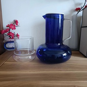 New hot 6 pcs 1000ml thủy tinh đặt Whisky rượu Vodka bình & rượu pha lê drinkware cao cấp trà Chậu & ấm - Product Image 4