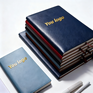 Cuadernos A5 con logotipo personalizado al por mayor, 100 páginas de papel grueso, línea Horizontal, libros de ejercicios, papelería escolar a granel para estudiantes - Product Image 2