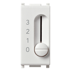 Interruttore a scorrimento 1P 6(2)A Bianco Lunghezza 2.8 Altezza 5.3 - Product Image 1