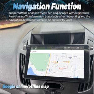 Autoradio Android 14 9 pouces pour FORD TRANSIT Connect 2014 2015 CarPlay Multimédia Automotivo GPS WIFI BT DSP Stéréo de voiture 4G - Product Image 4