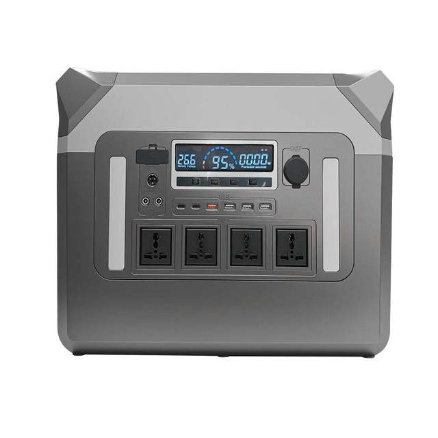 Power Station Portable Household Electricity 2000w Solar Generator 100v/240v Backup Battery for Home