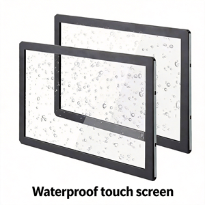 YCLTOUCH Vente directe d'usine Nouvel écran tactile infrarouge <span class=keywords><strong>en</strong></span> aluminium noir imperméable de 17 <span class=keywords><strong>pouces</strong></span> 4:3 multi-touch Interface USB - Product Image 1