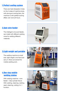 آلة لحام ليزر محمولة 4 في 1 لقطع المعادن واللحام وإزالة الصدأ والتنظيف، أداة متعددة الوظائف للاستخدام التجاري - Product Image 5