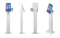 Terminal de point de vente à écran tactile 15/17/21 pouces |   Kiosque en libre-service de type bureau/sur pied |   1920*1080 FHD, 8 Go de RAM, Fonctionnement fluide