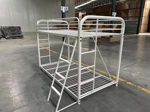 Dortoir Queen Size Lit mezzanine de bonne qualité <span class=keywords><strong>Auberge</strong></span> Lits superposés en métal pour adultes - Product Image 6