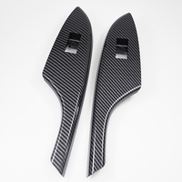 Panneau de commande de vitre de voiture Couvercle de l'interrupteur de levage de vitre Décoration pour Toyota Corolla 2007 2008 2009 2010 2011 2012 2013