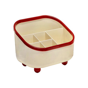 Office Organizer Rectangle 6-Compartment With Partitions Standing Type Desk Storage - Product Image 1